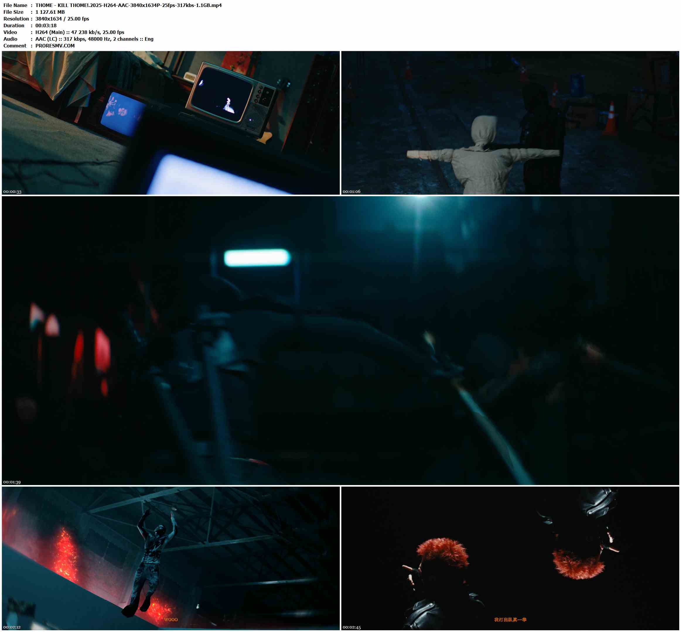 THOME - KILL THOME!.2025-H264-AAC-3840x1634P-25fps-317kbs-1.1GB官方MV_高清MV